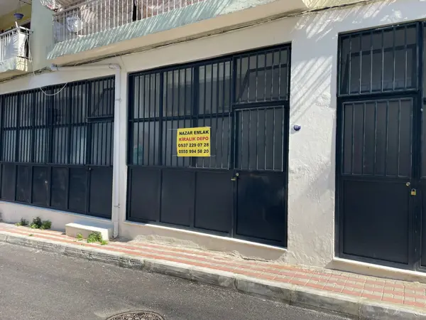 Üçkuyular'da kiralık depo
