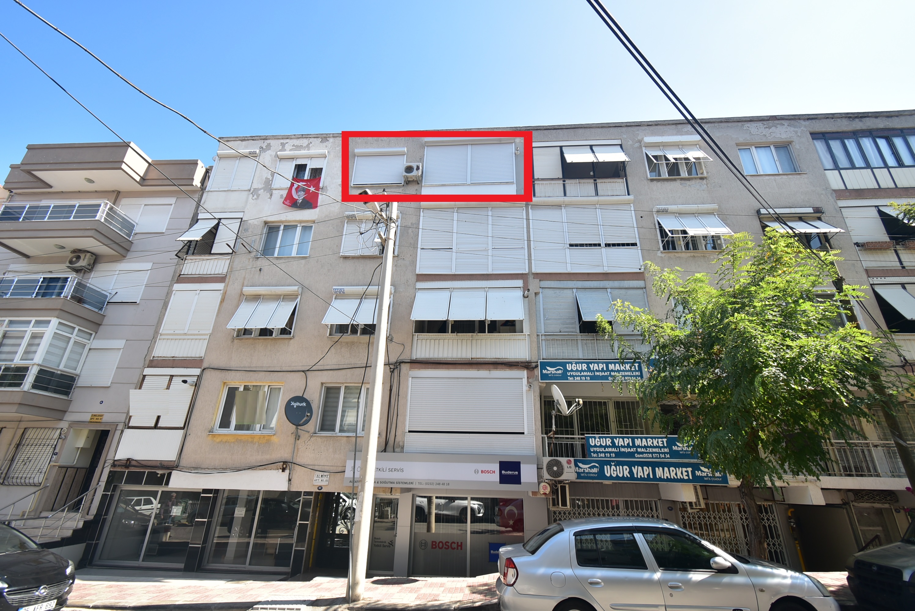 Üçkuyular 14 Sokak Üzeri, Deniz ve Şehir Manzaralı, Satılık Daire